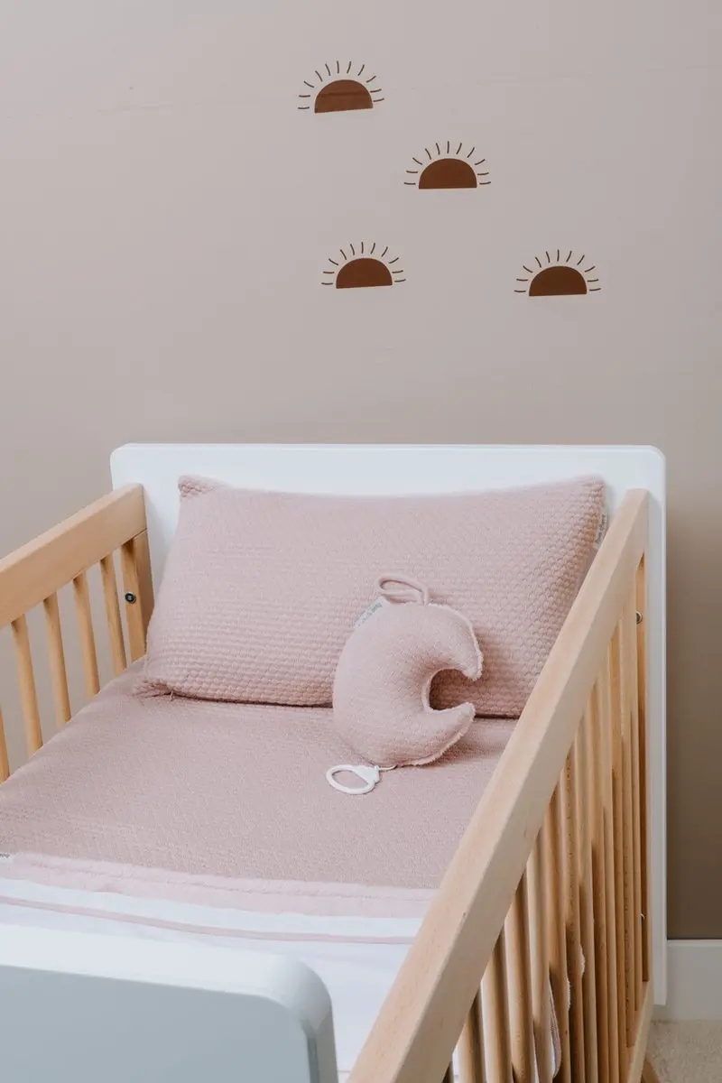 Baby's Only Gebreid Muziekdoosje Maan Sky - Oud Roze