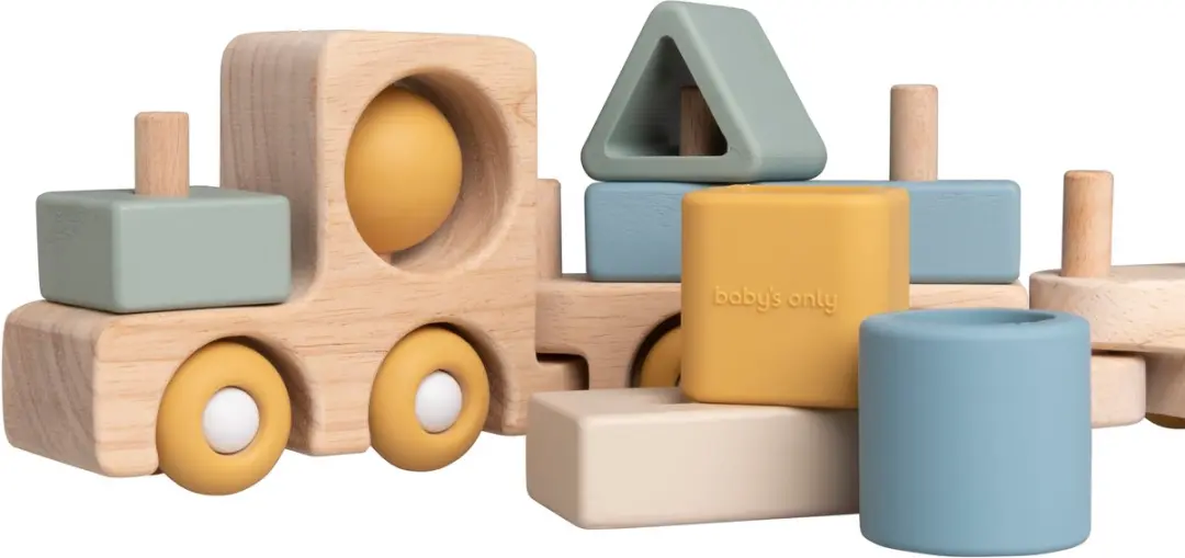 Baby's Only Houten Speelgoedtrein BO-860.852.810.50 - Swirl