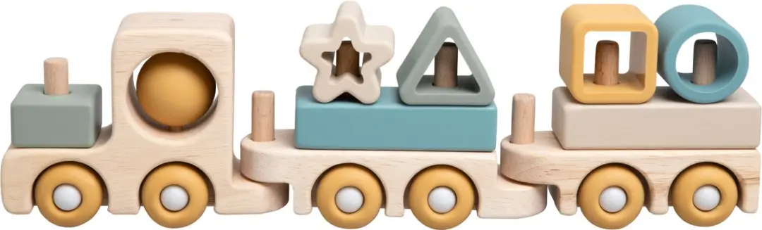 Baby's Only Houten Speelgoedtrein BO-860.852.810.50 - Swirl