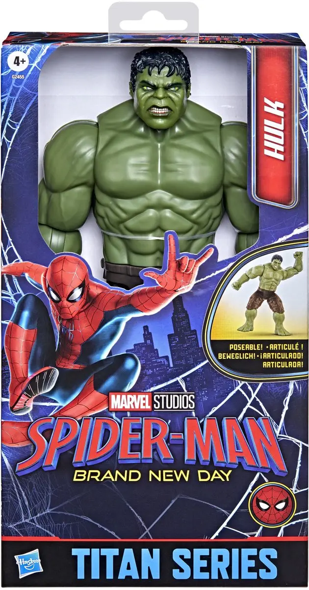 Hasbro Marvel Spider-Man Hulk Titan Hero Series G2455