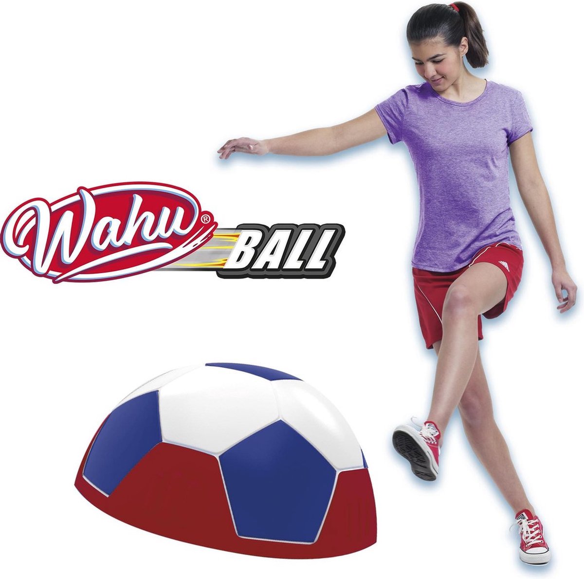 Wahu Ball - Zwart/Geel - De bal voor binnenshuis!