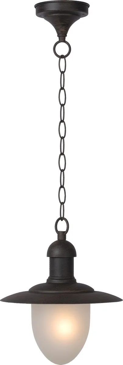 Lucide Aruba Hanglamp Ø25cm - 1xE27 - Roestbruin