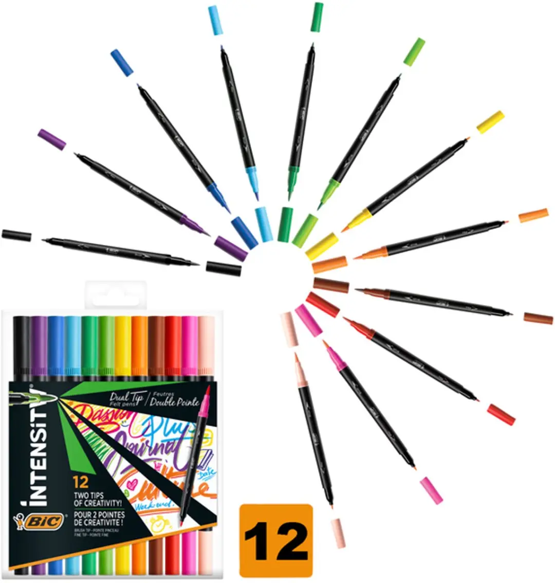 Bic Intensity Dual-Tip Kleurstiften