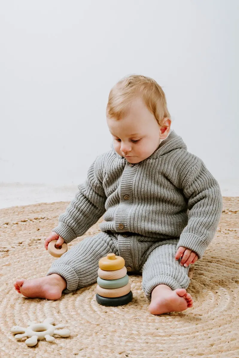 Baby's Only Siliconen Stapelringen Earth