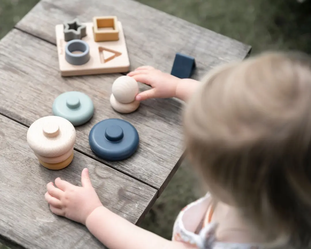 Baby's Only Siliconen Stapelringen Earth
