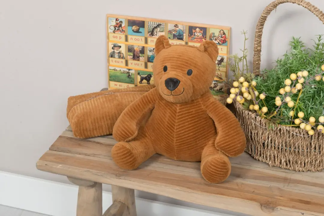 Baby's Only Knuffelbeer Sense Caramel - 25x25 cm