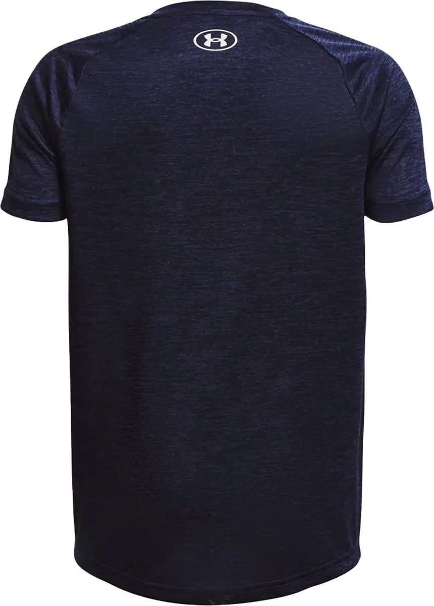 Under Armour UA Tech 2.0 SS Jongens Sportshirt 152 - Navy/Wit