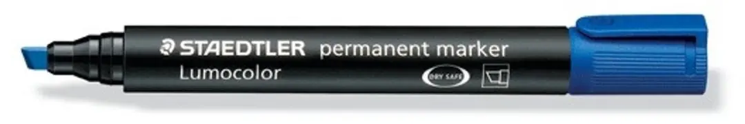 STAEDTLER Lumocolor 631373 Permanente Marker - Blauw - 10 Stuks