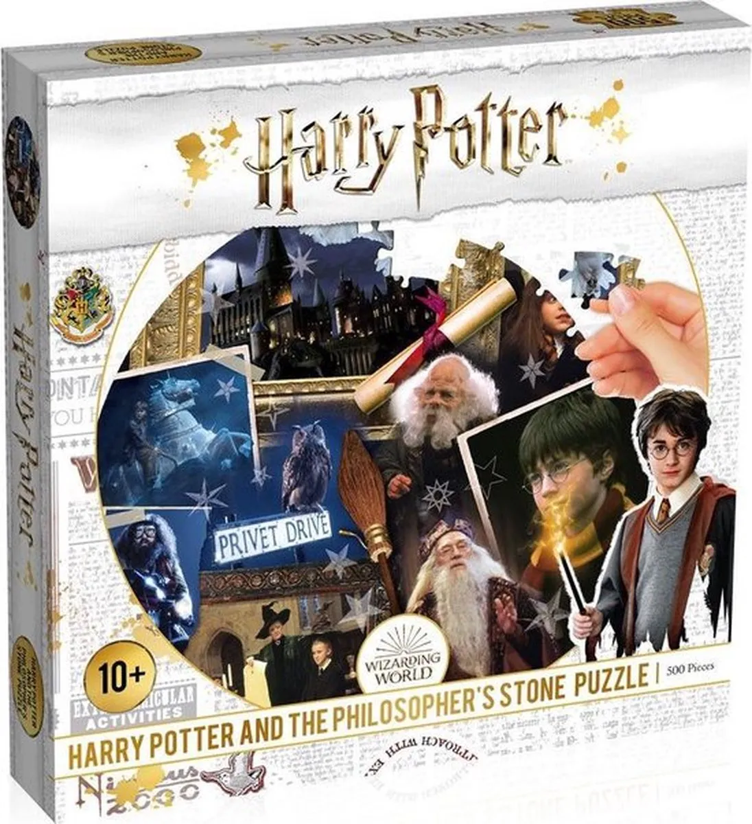 Winning Moves Harry Potter Puzzle - 500 Stukjes - Philosophers Stone