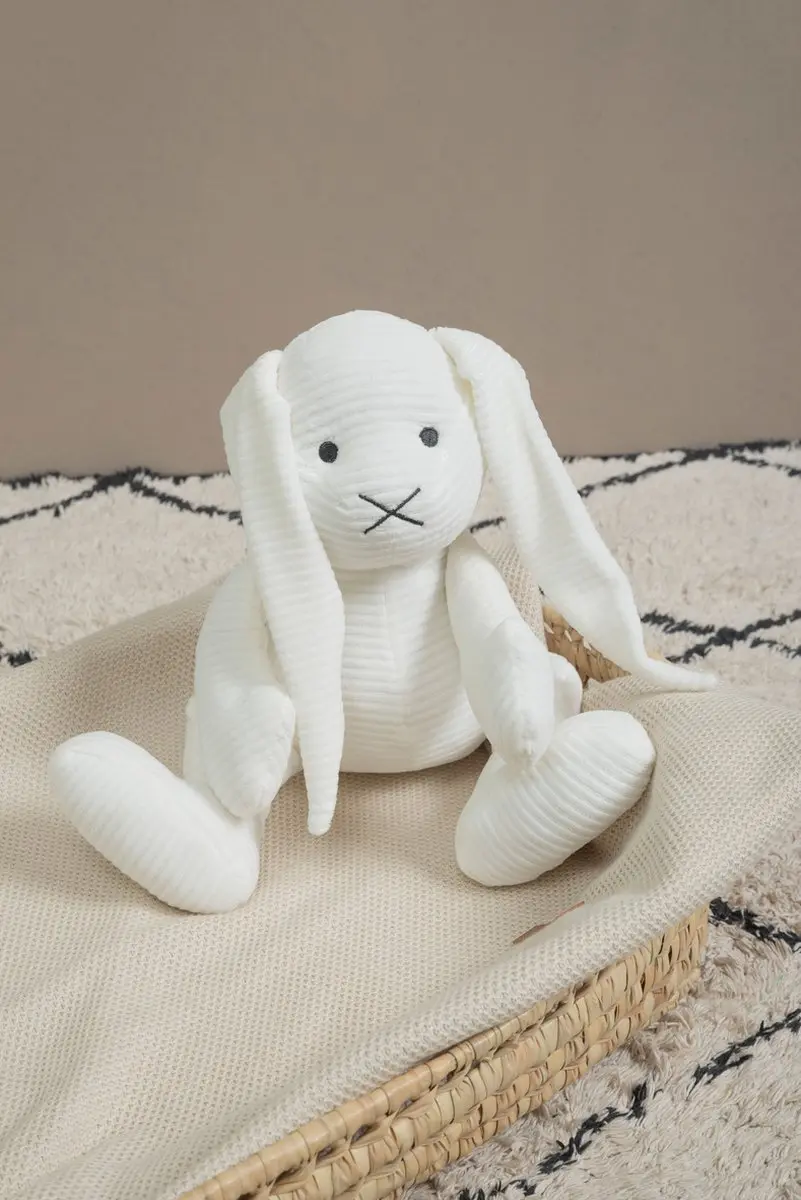 Baby's Only Knuffel Konijn Sense - Wit - 25x25 cm