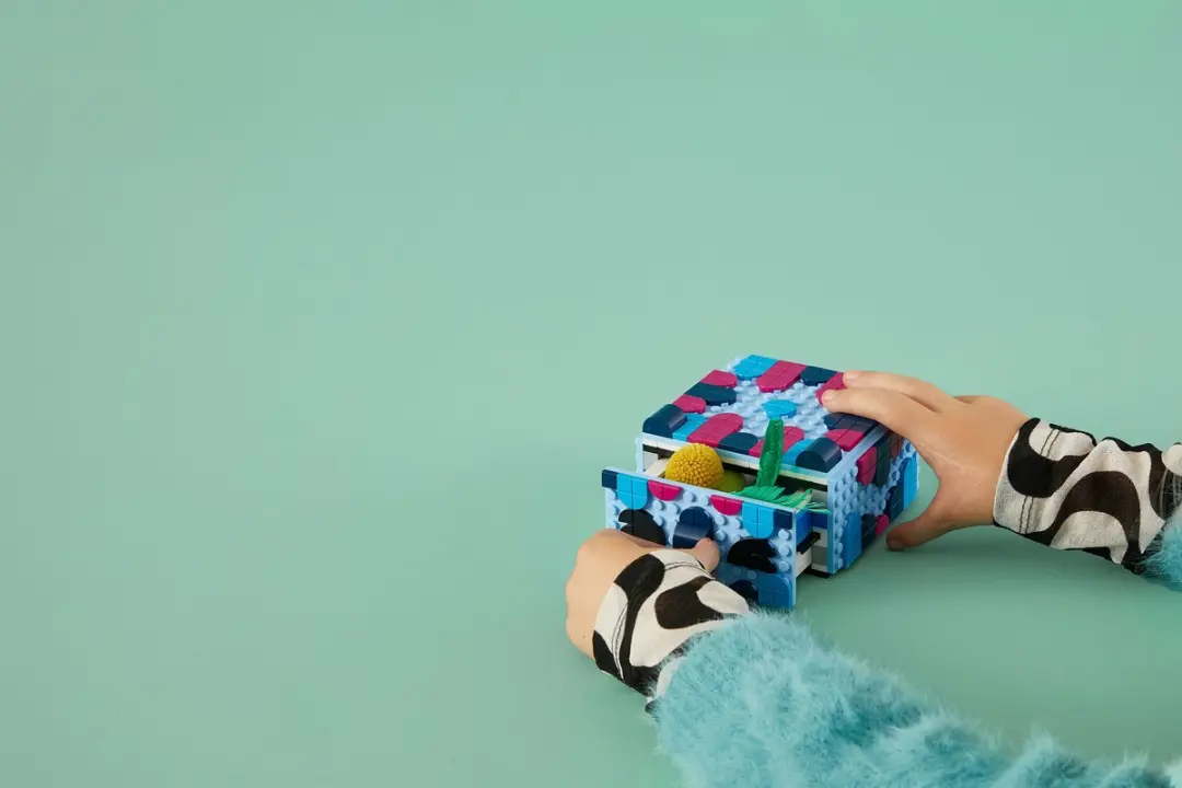 LEGO DOTS Creatief Dierenlaatje 41805 - Meerkleurig