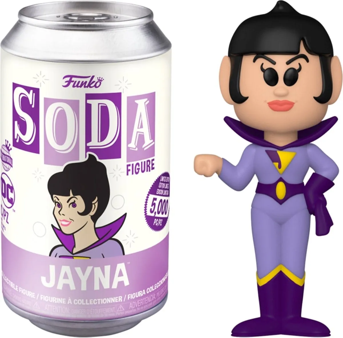 Funko Vinyl Soda Figure Super Friends Jayna LE 5000