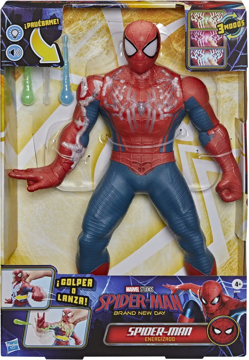 Hasbro Marvel Spider-Man Brand New Day Power-Charge Actiefiguur 36cm