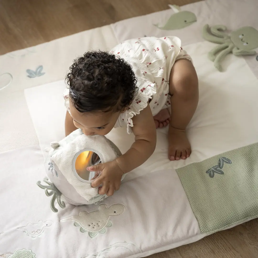 Baby's Only Activiteitenkubus Animals - Laurel Green/Warm Linen