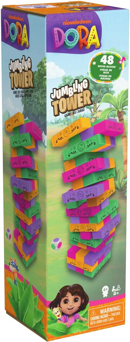 Spin Master Dora Jumbling Tower - Meerkleurig