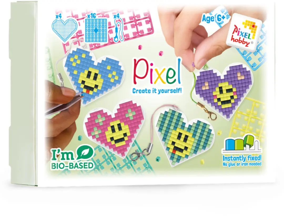 Pixelhobby Harten Thema Box Smileys