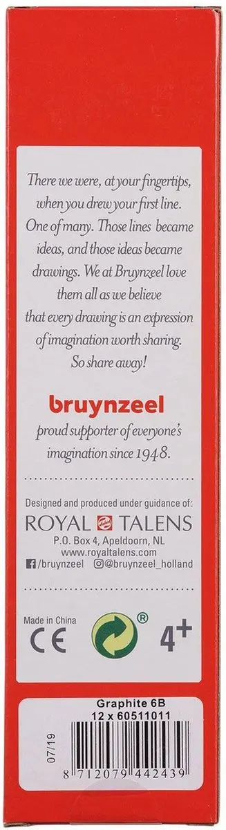 BRUYNZEEL Burotek 4B Grafietpotlood - 12.000 Stuks