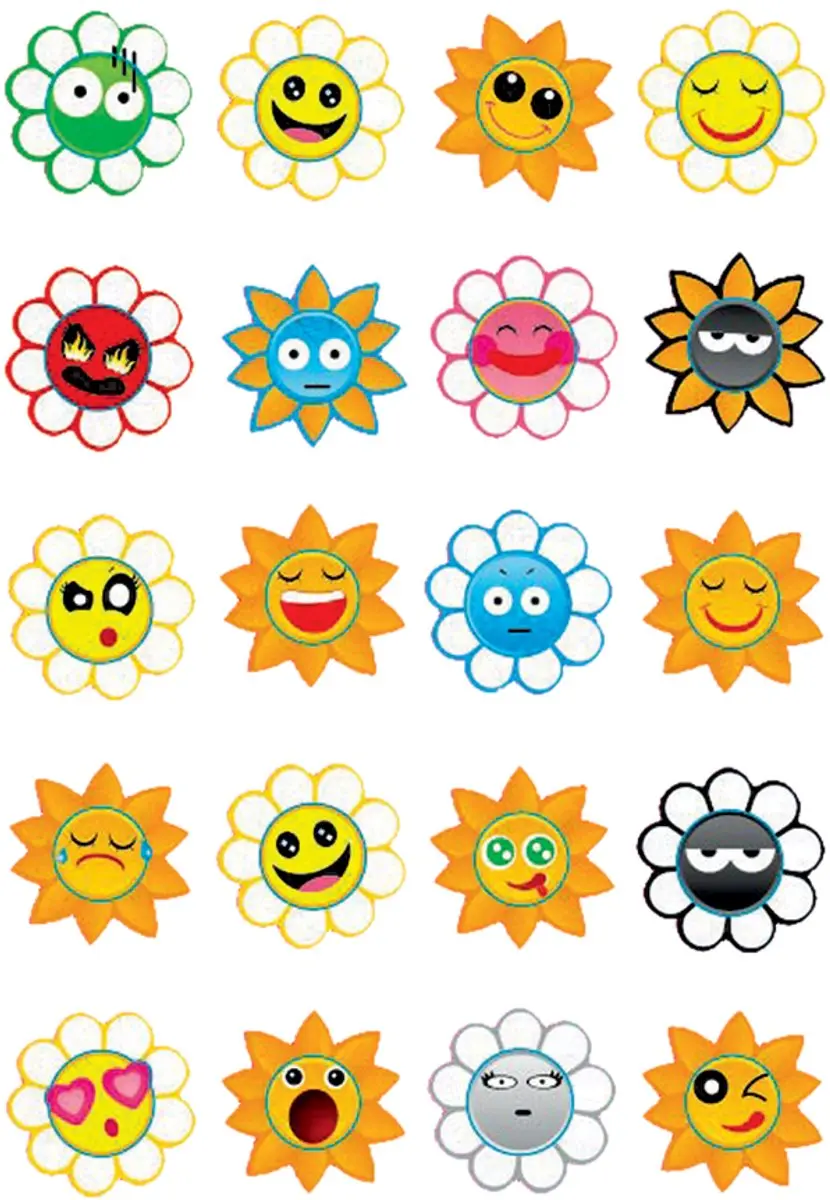 Herma 3668 Etiketten - Crazy Zonnen Puffy