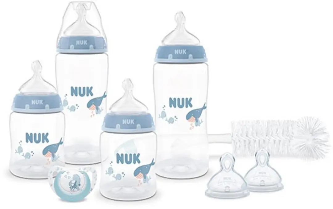 NUK Anti-Koliek Babyfles Set 0-6 Maanden - Meerkleurig