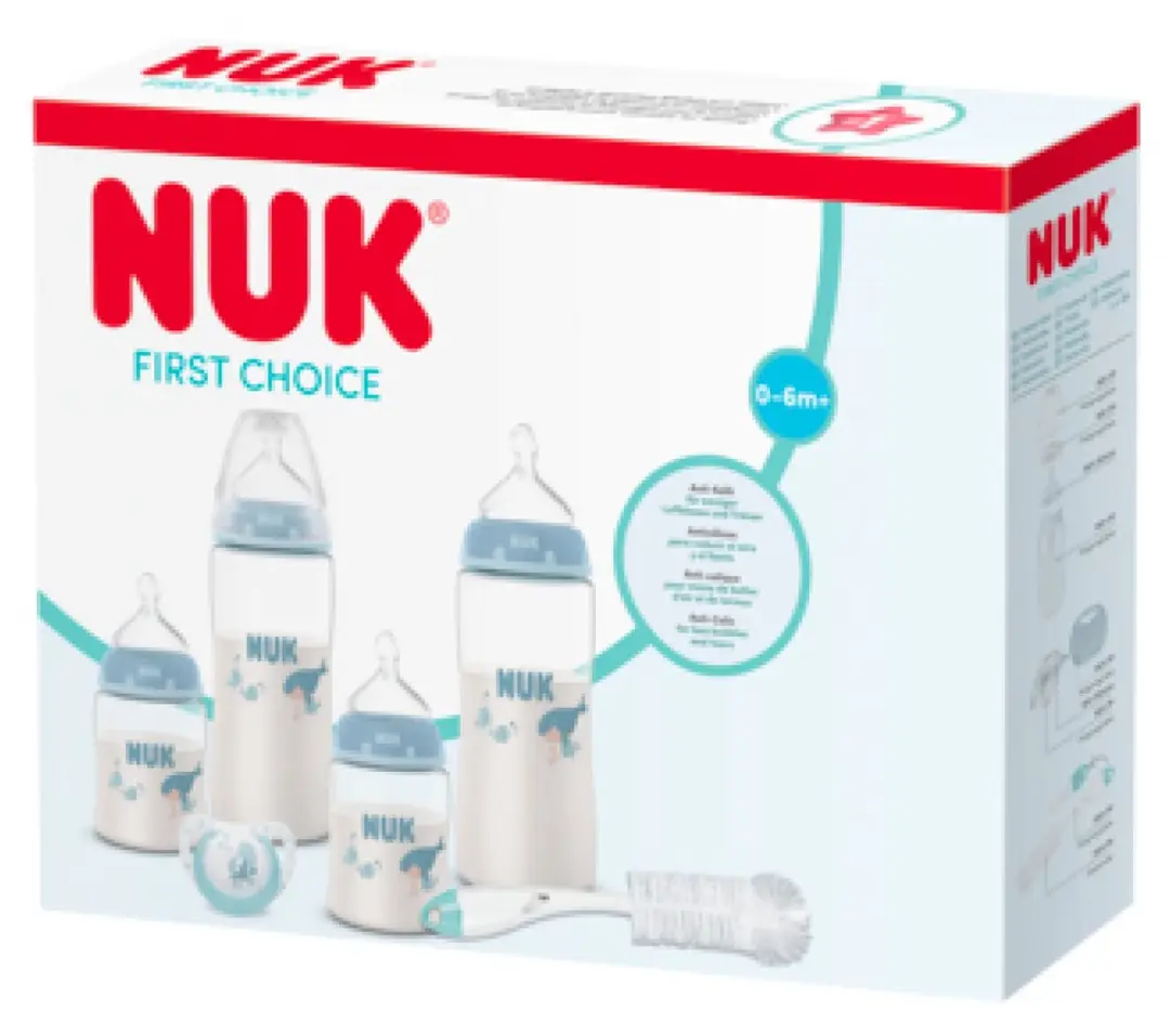 NUK Anti-Koliek Babyfles Set 0-6 Maanden