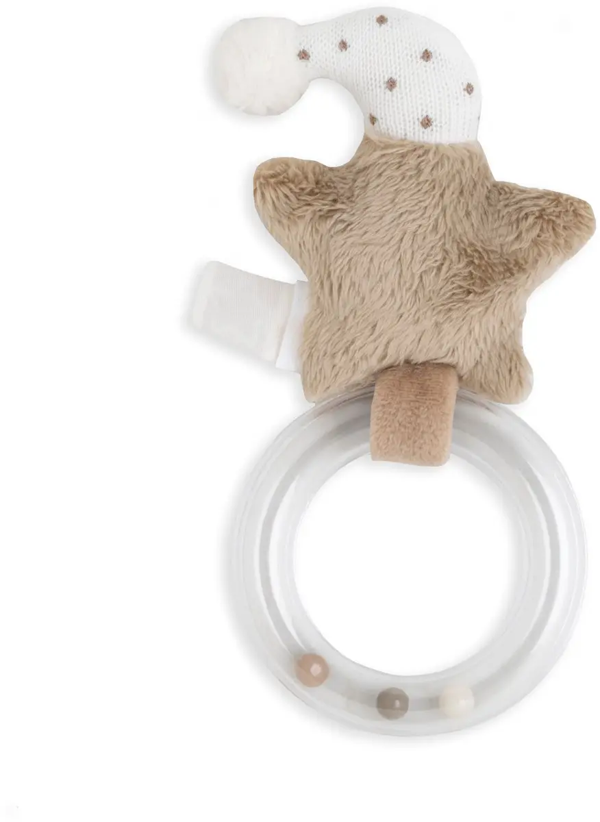 Baby's Only Rammelaar Ster Heaven - Kraamcadeau - Clay/Warm Linen
