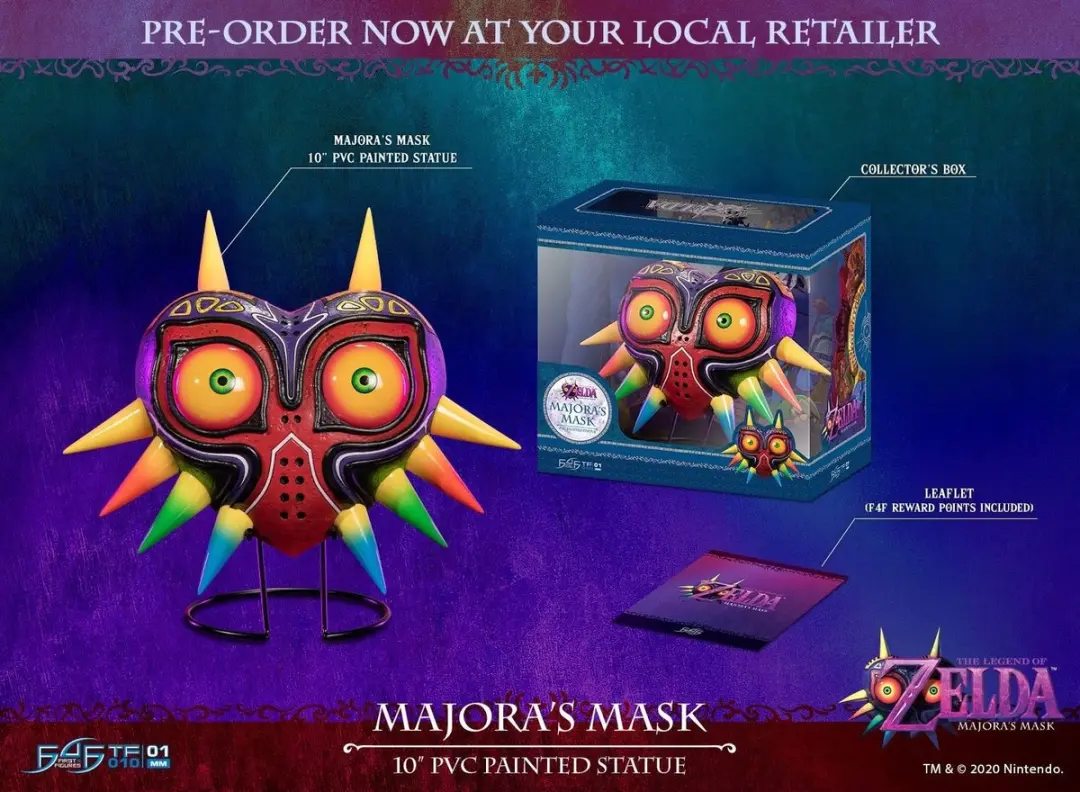 Nintendo Legend of Zelda Majora's Mask PPLZMMST - Bonte kleuren