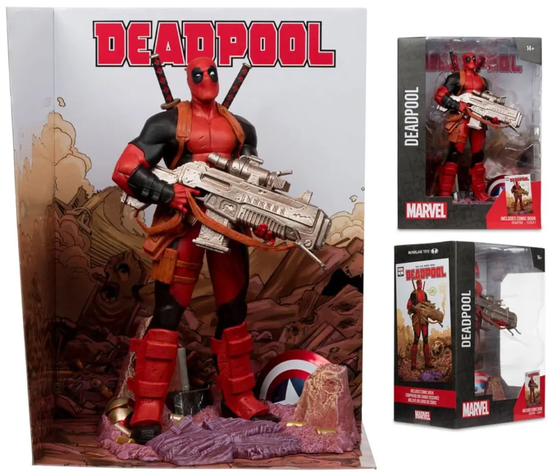 McFarlane Toys Marvel Deadpool 1/6 Beeld - 27cm - Multi