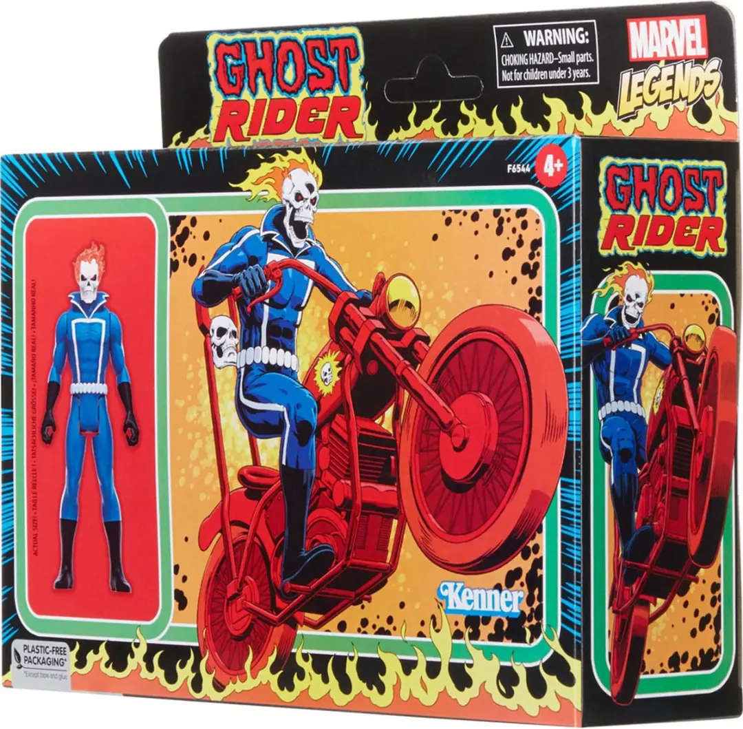 Marvel Legends Ghost Rider Actiefiguur 10cm - F65445L0 - Multicolor