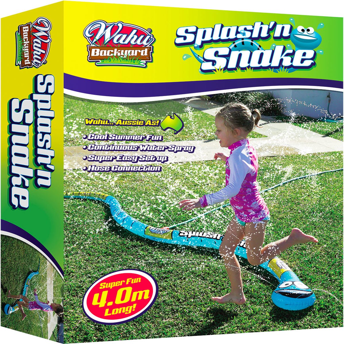 Wahu - Backyard Splash & Snake - Speelgoedwatersproeier