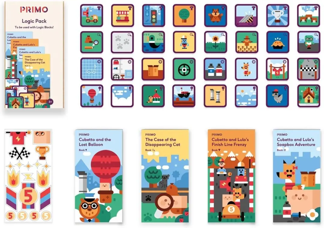 Primo Toys Cubetto Logica Accessoire Set
