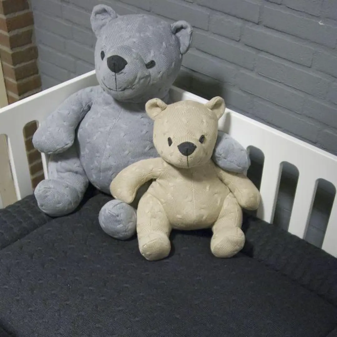 Baby's Only Knuffelbeer Cable Teddybeer - 55 cm - Beige - afbeelding 6 van 6