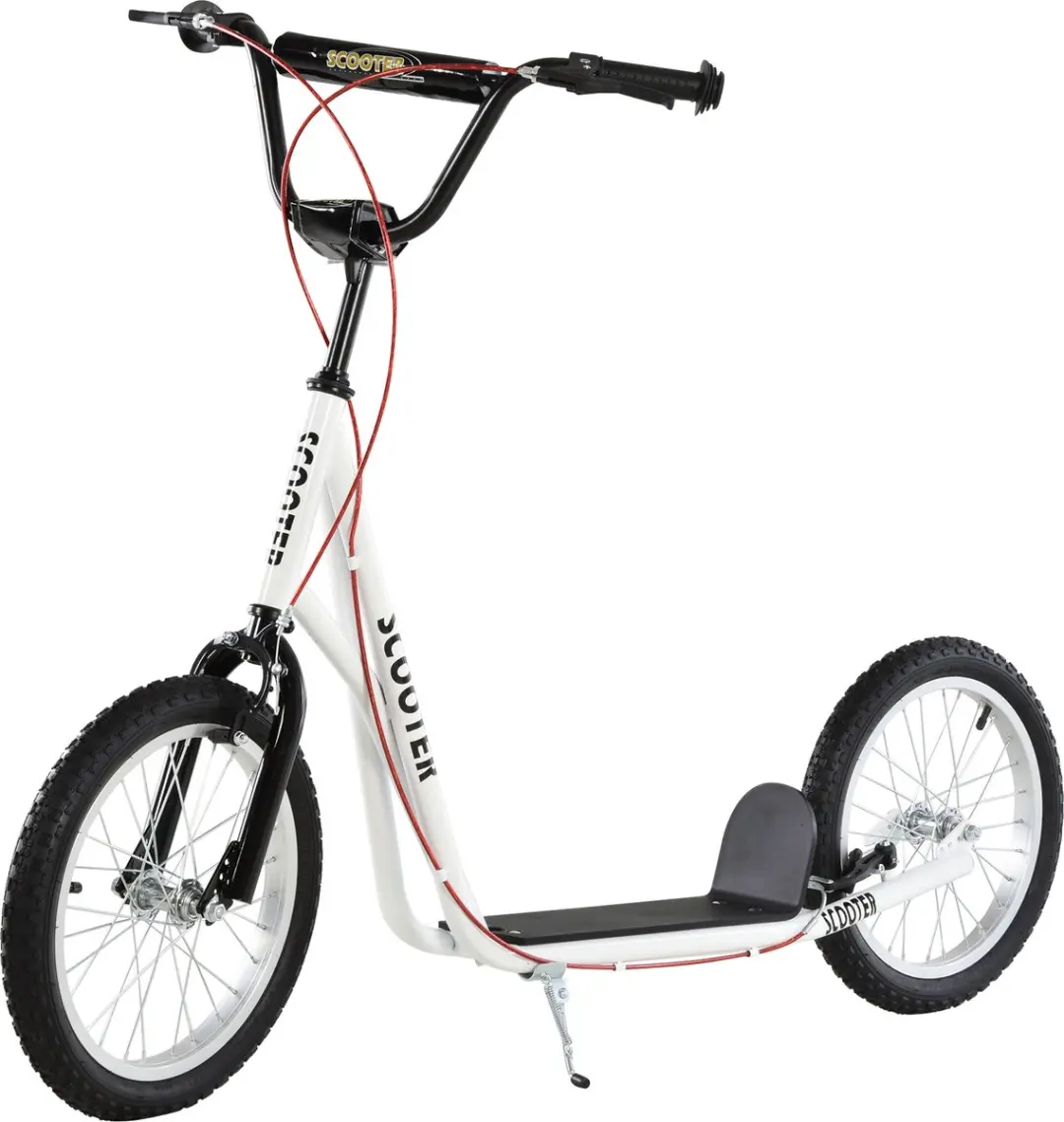 Homcom Kinderstep 16 Inch Wit