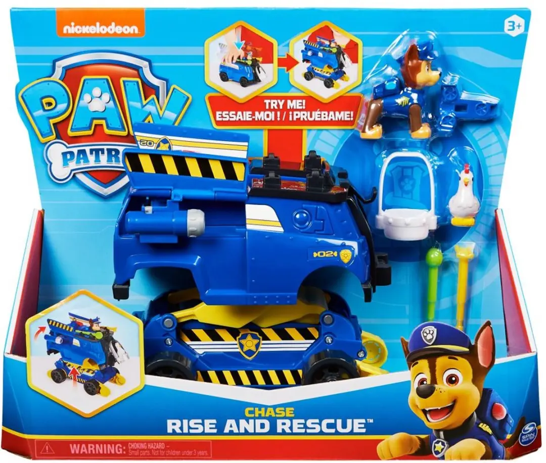 Spin Master PAW Patrol Rise'n'Rescue Transformerend Voertuig