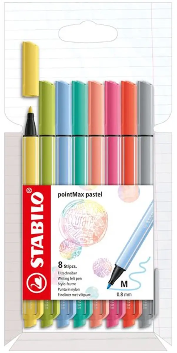 STABILO PointMax 488/8 M Viltstiften