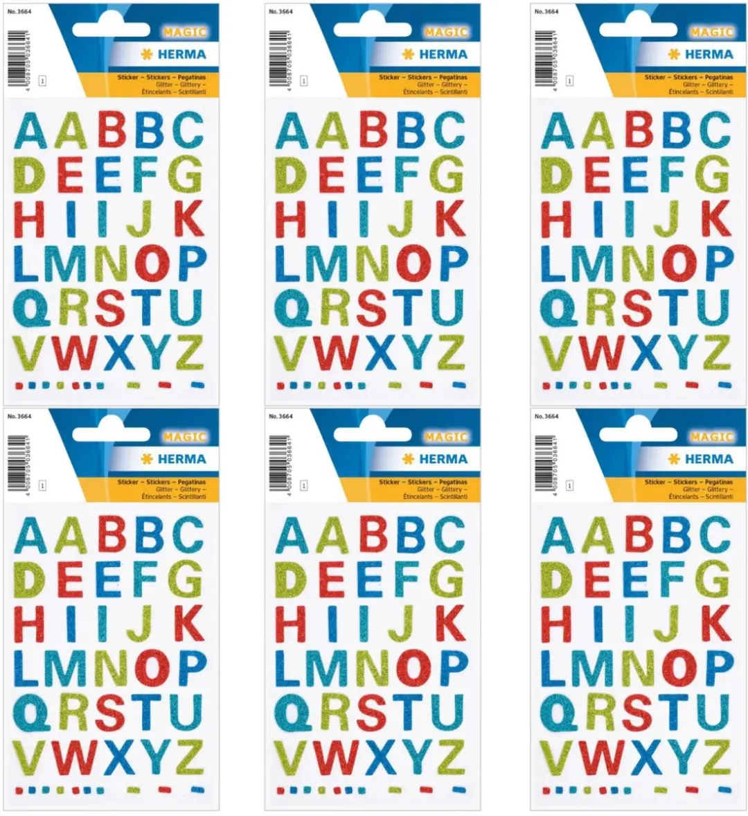 Herma Alfabet Stickers 15mm