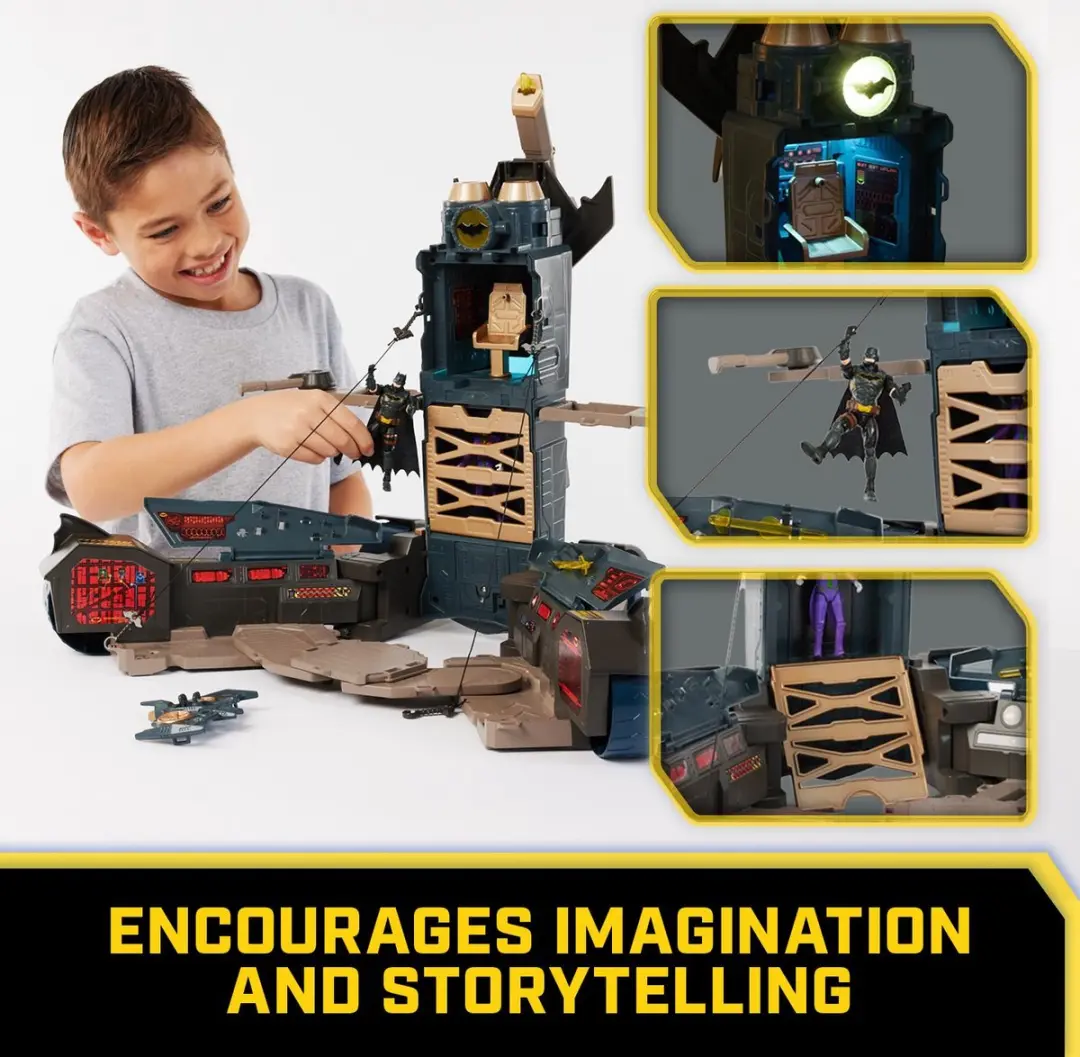 Spin Master DC Batman Transformerende Batmobile 2-in-1 - Batman