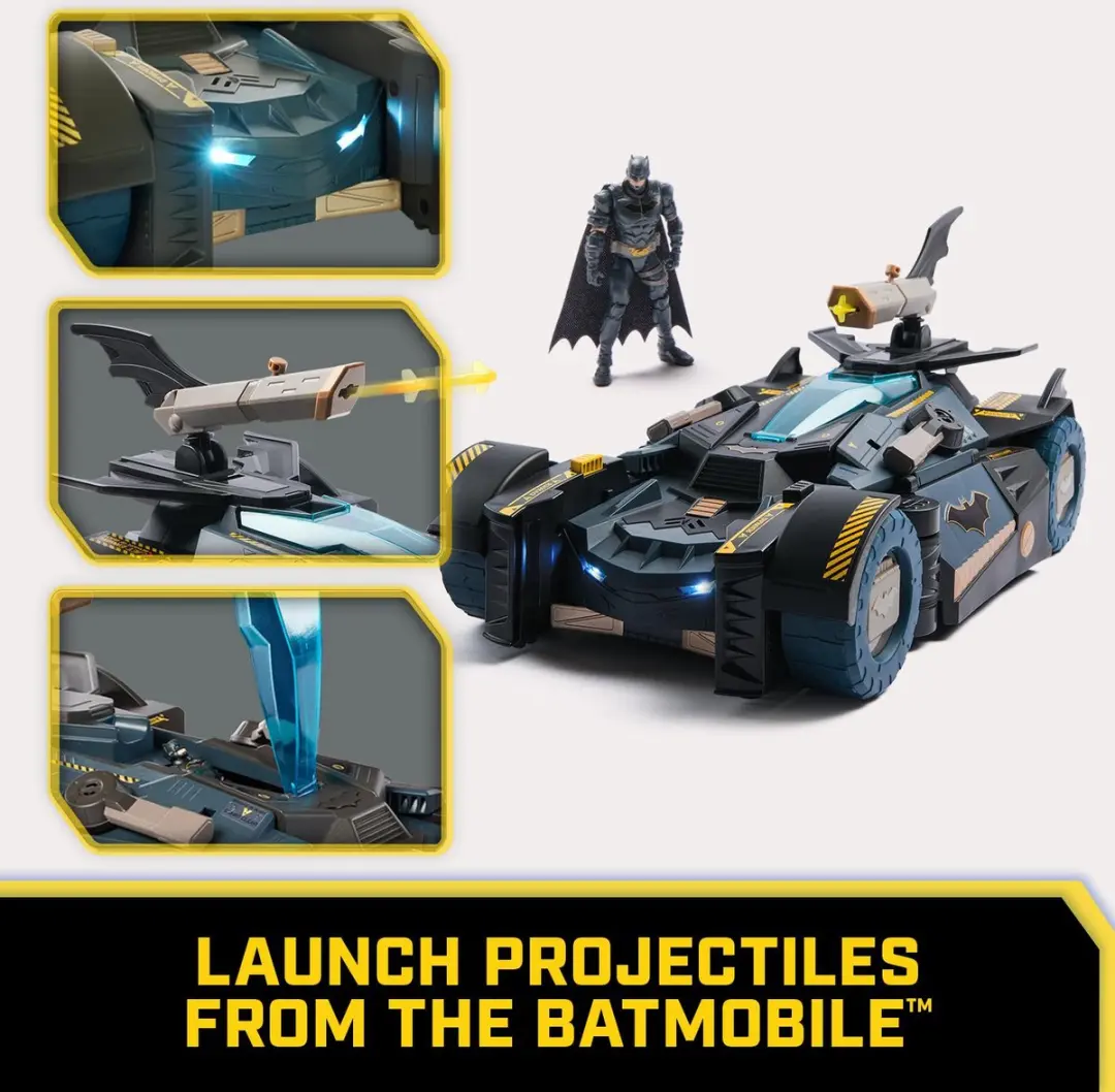 Spin Master DC Batman Transformerende Batmobile 2-in-1 - Batman
