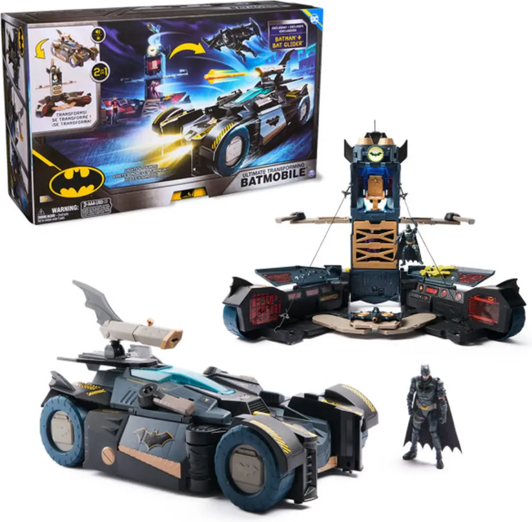 Spin Master DC Batman Transformerende Batmobile 2-in-1