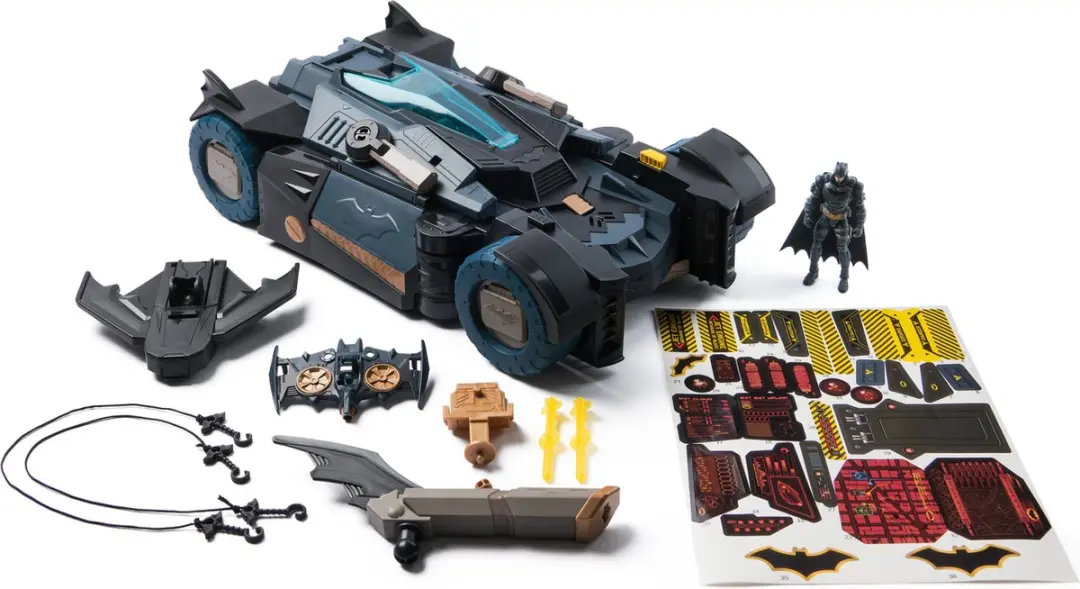 Spin Master DC Batman Transformerende Batmobile 2-in-1 - Batman