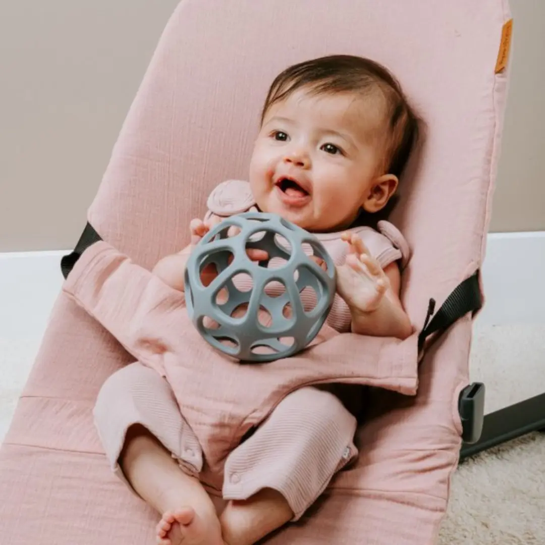 Baby's Only Siliconen Speelbal BO-860.862.022.50 - Grijs