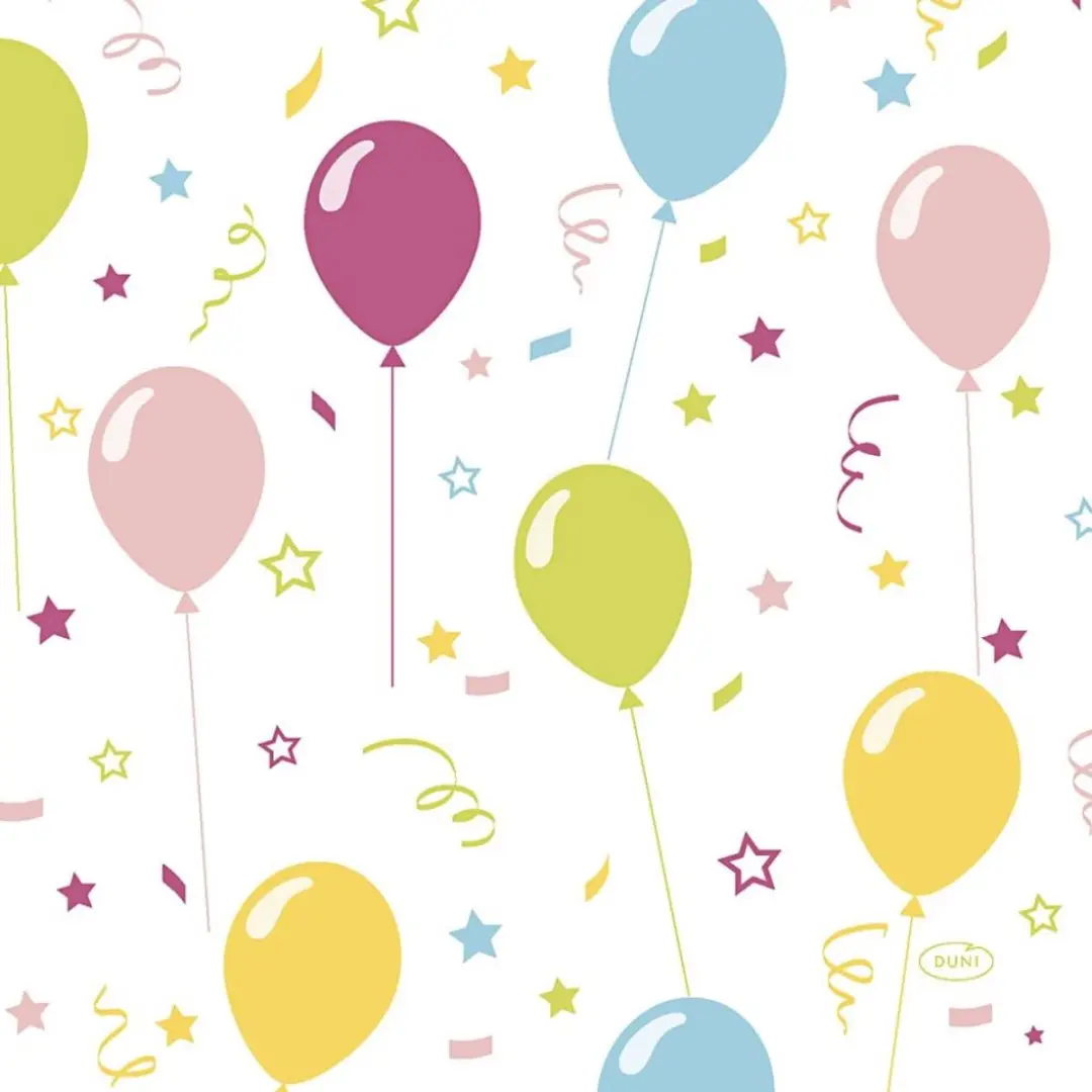 Creativ Company Ballonnen Feest Servetten 33x33cm