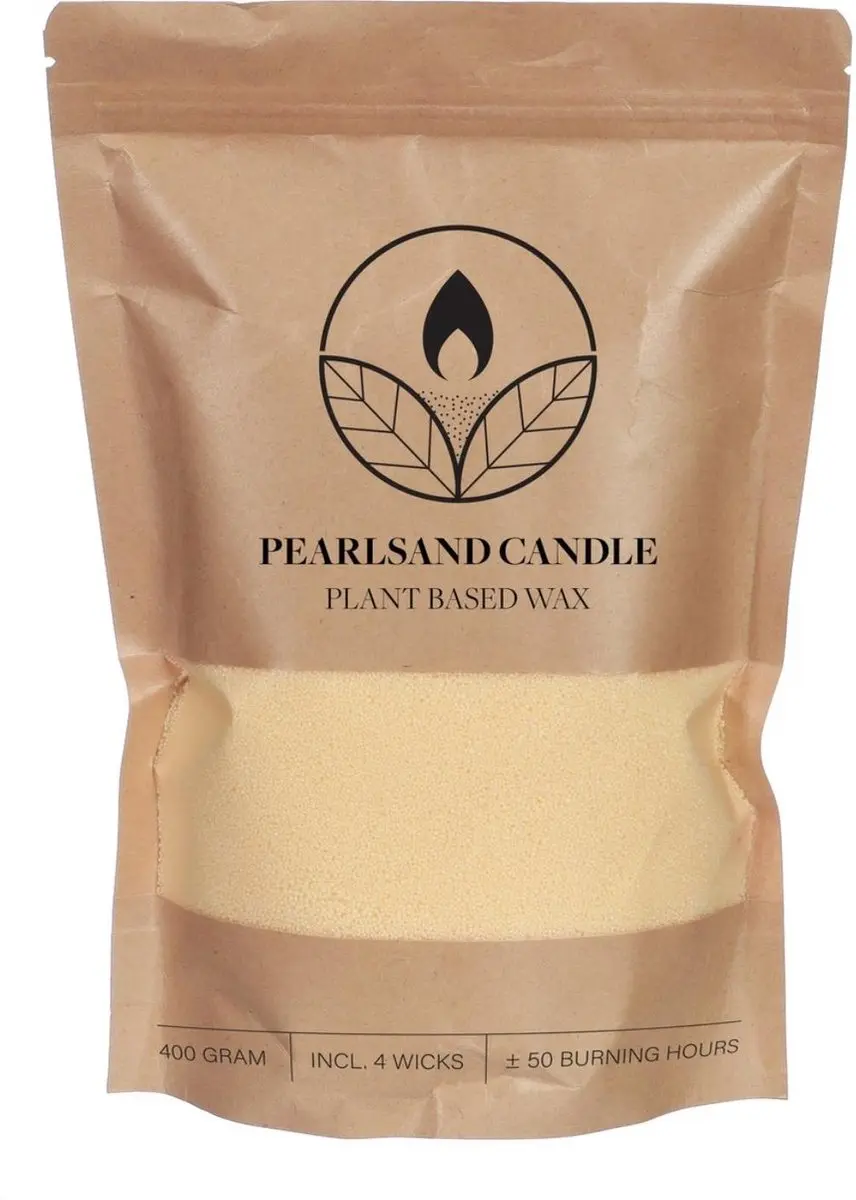 Ideas 4 Seasons Kaarsenzand Pearlsand Candle 400g - Crème