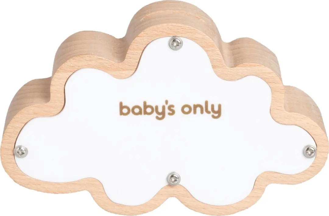 Baby's Only Spaarpotje Wolk - Hout FSC