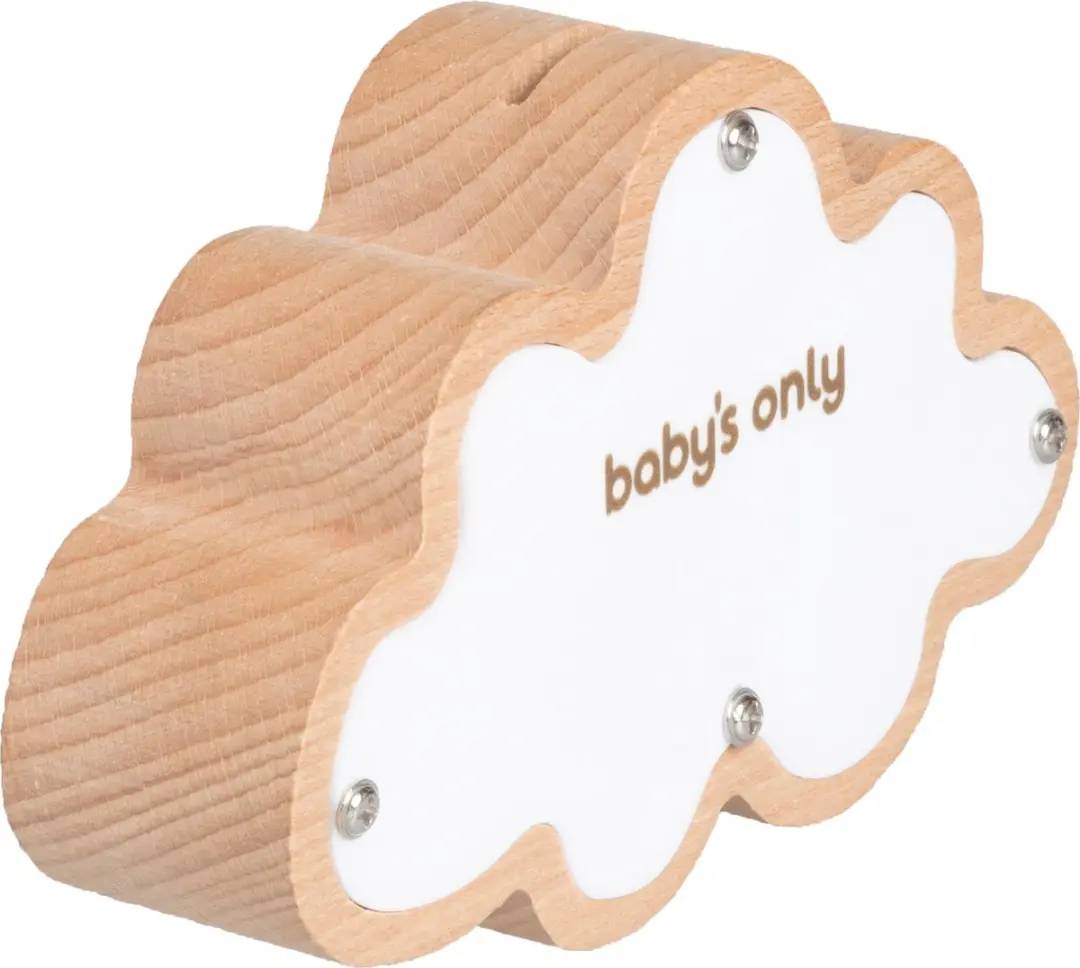 Baby's Only Spaarpotje Wolk - Hout FSC