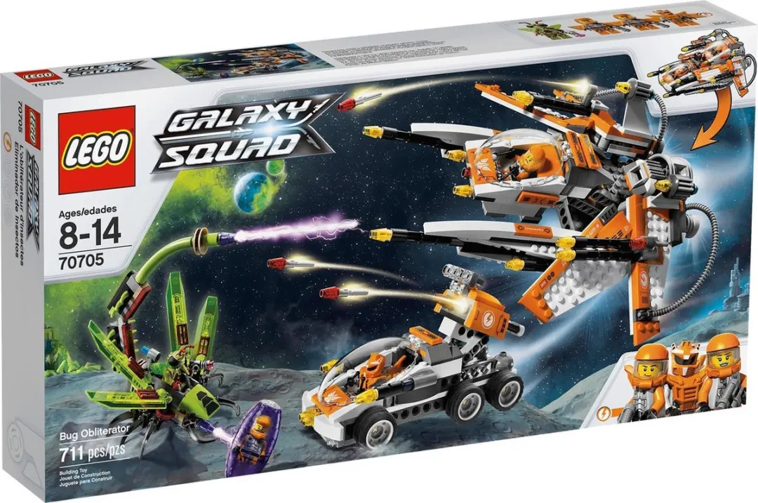 LEGO Galaxy Squad Bug Obliterator 70705 - 711 Stukken