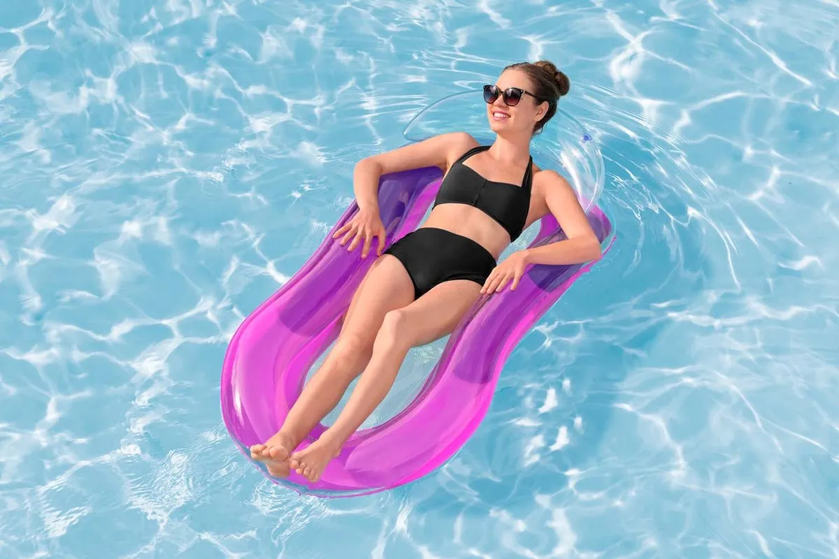 Bestway Aqualounge Aqua Lounge Waterhangmat DS96919 - Paars