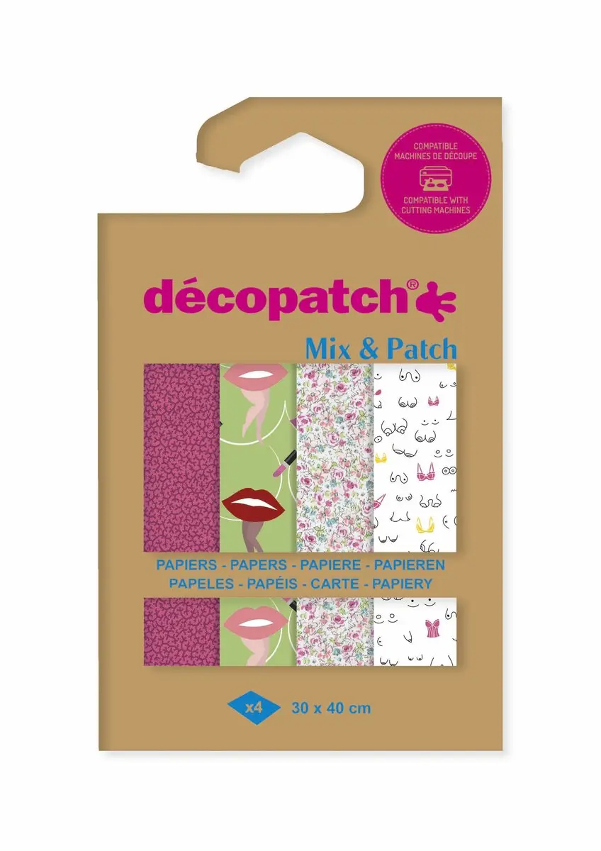 Decopatch Hobbypapier Ode aan de Vrouw 30x40cm