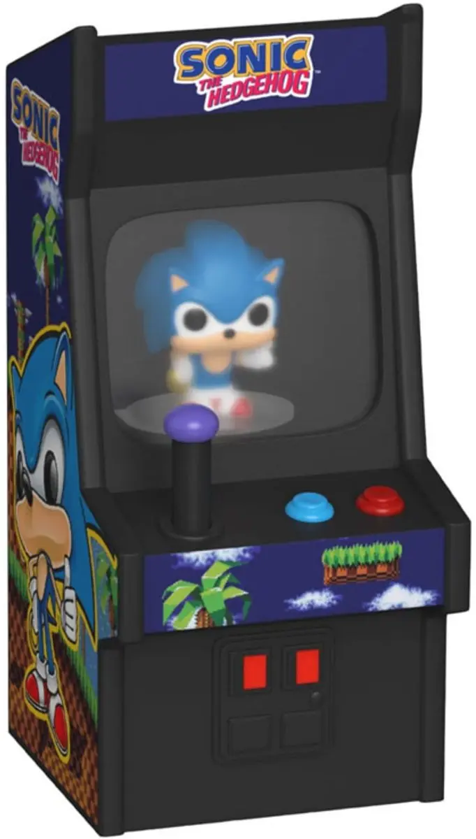 Funko Sonic The Hedgehog Sonic With Ring Bitty Pop! - 889698852500 - afbeelding 6 van 6