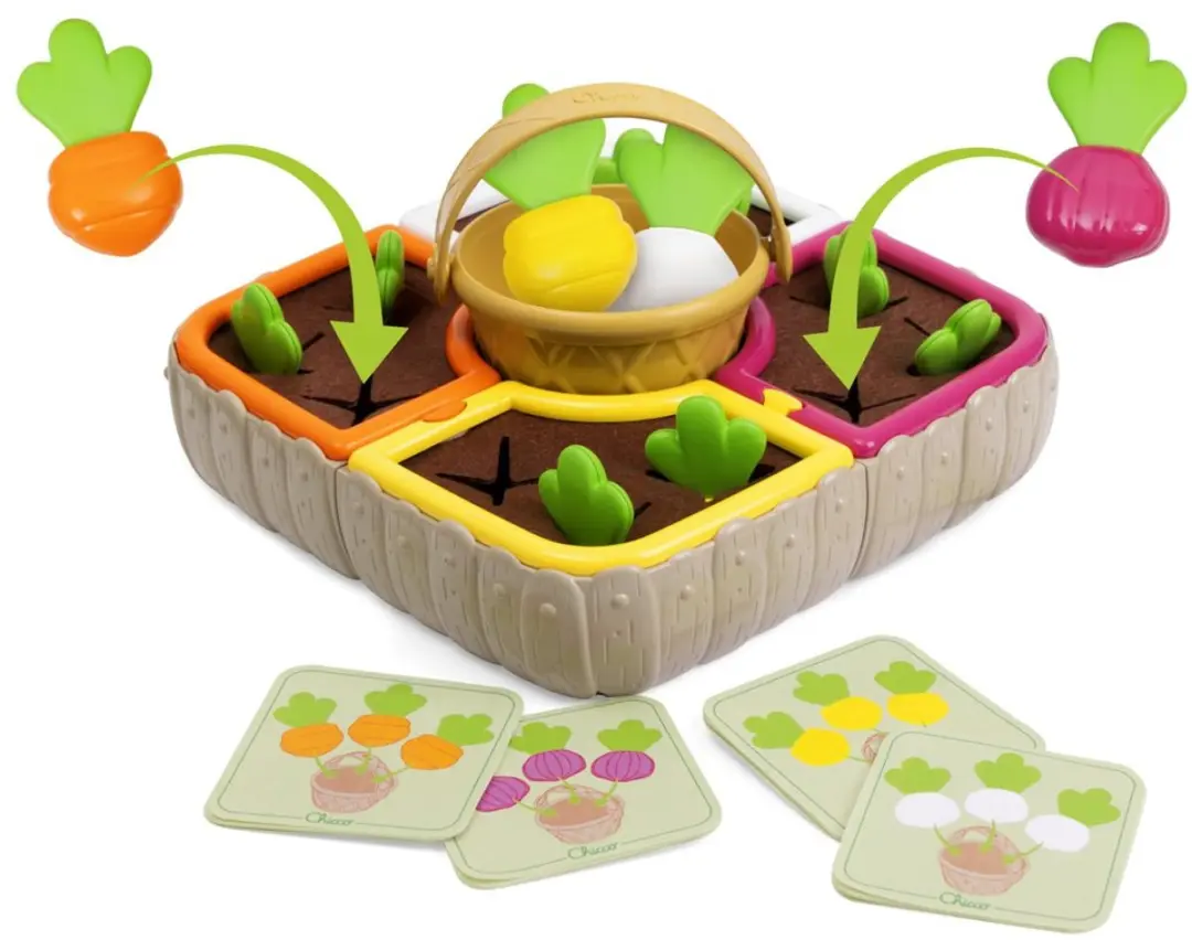 Chicco 2-in-1 Moestuin Montessori-spel