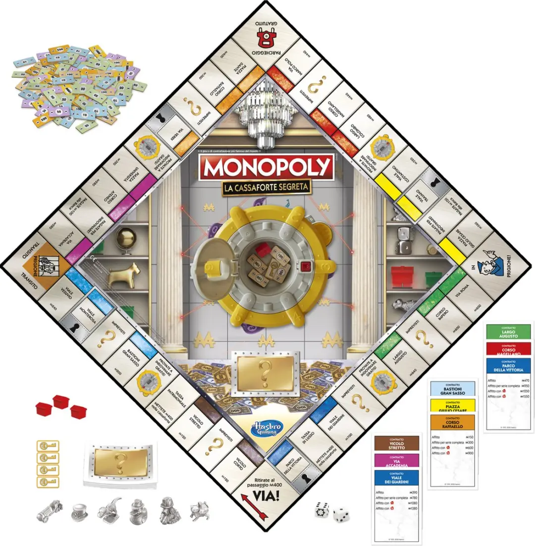 Monopoly Coffre-Fort Bordspel - 2-6 Spelers